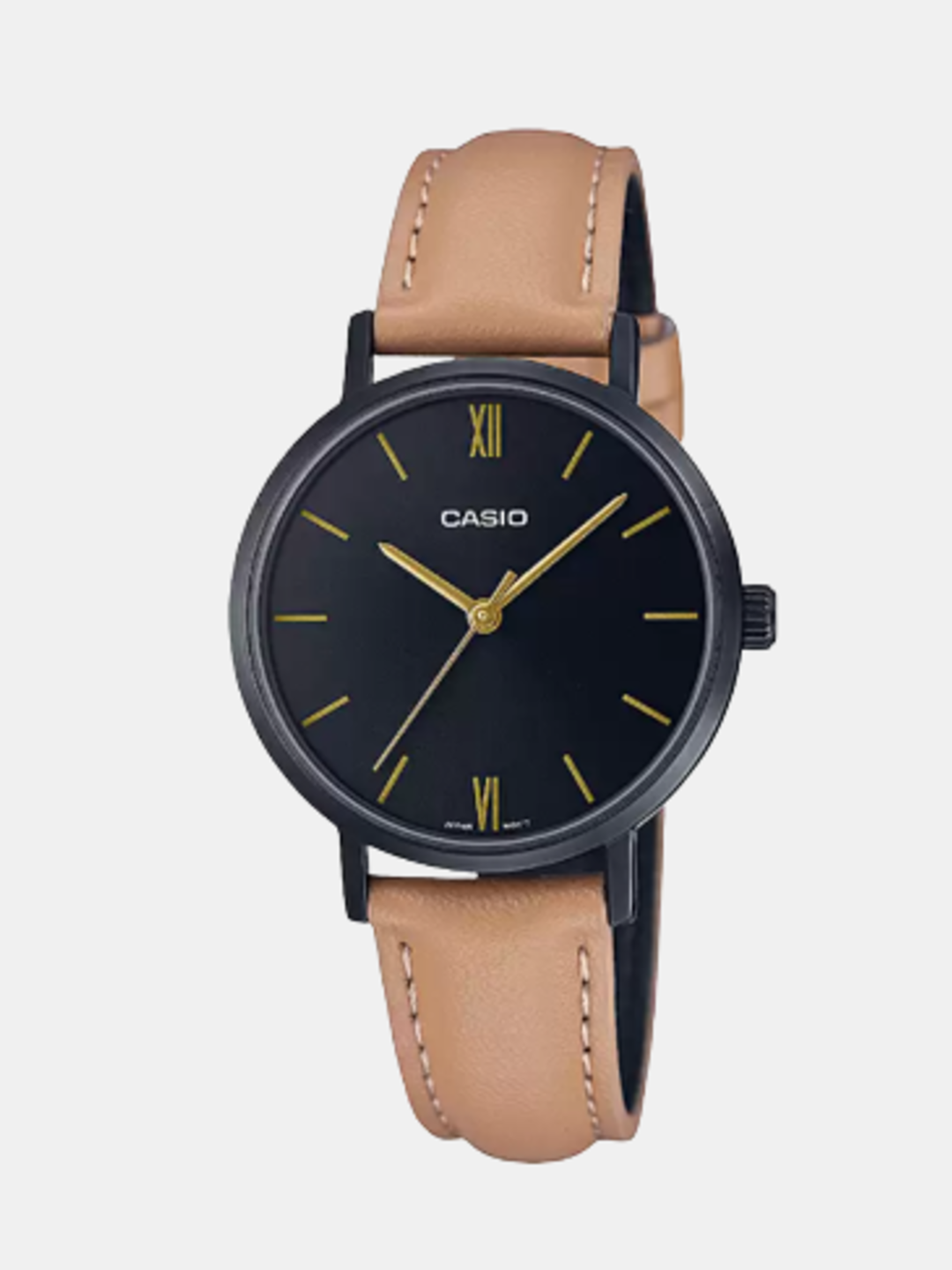 Enticer Women's Analog Leather Watch A2000 LTP-VT02BL-1AUDF