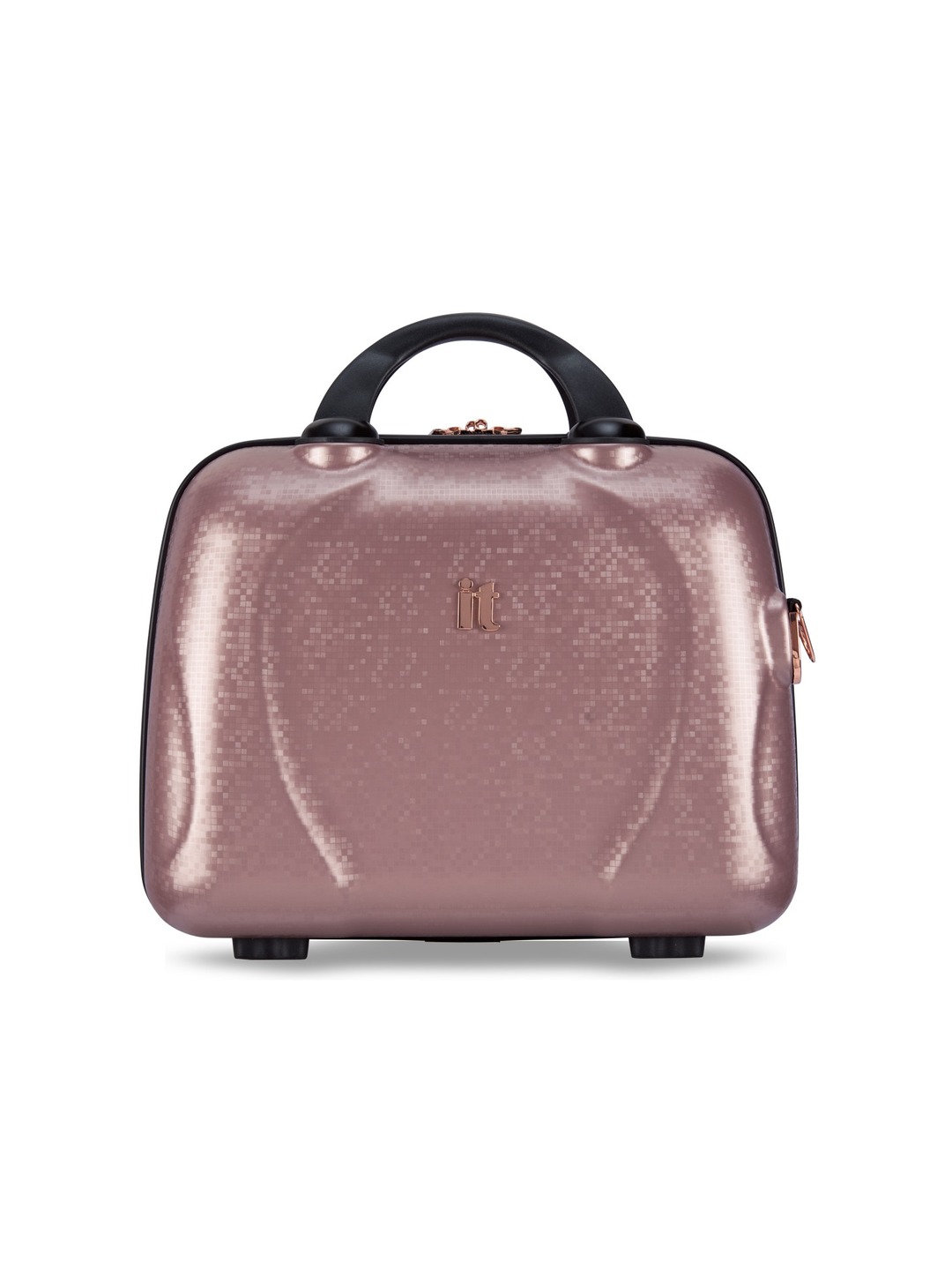it luggage Sparkle Pink Vanity Case PC Hardsided Make up Box